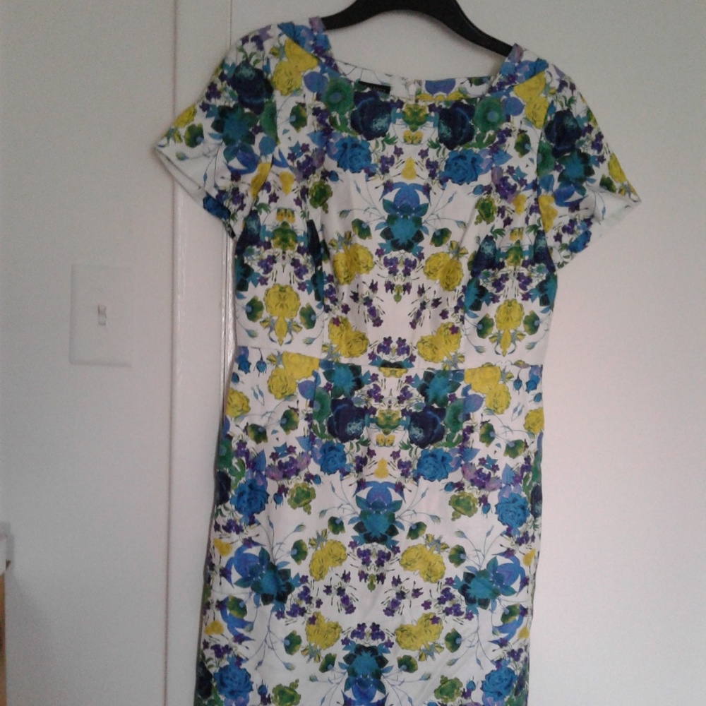 Talbots Beautiful Cool Colored Dress